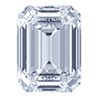 Emerald cut diamond at Carat Smart